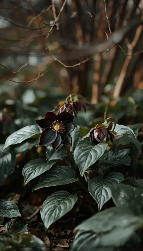  Hellebores Dark and Handsome