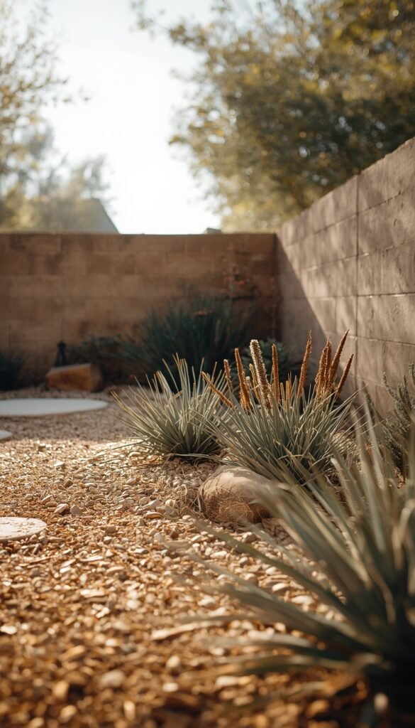 Budget Desert Backyard Makeover