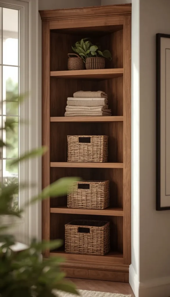 Corner BILLY Bookcase Setup