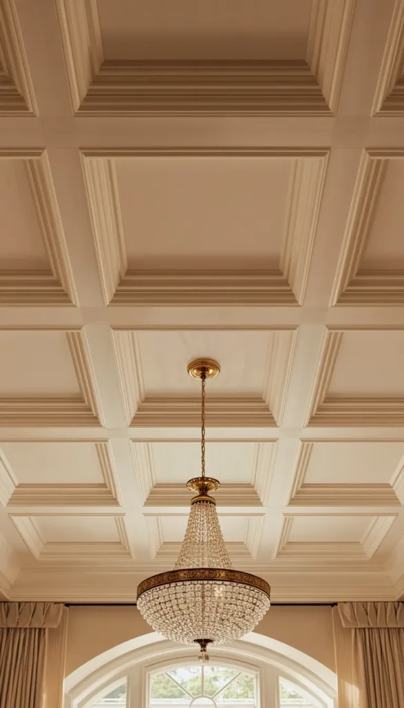 Faux Coffered Ceiling