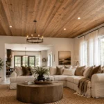 low cost wood ceiling ideas