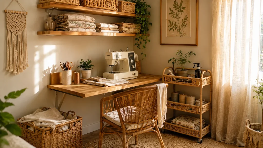 13 Small Sewing Room Ideas to Maximize Space and Creativity