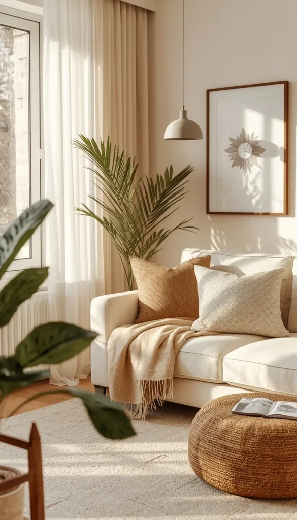 Add a Cream and Beige Combo for a Softer Feel