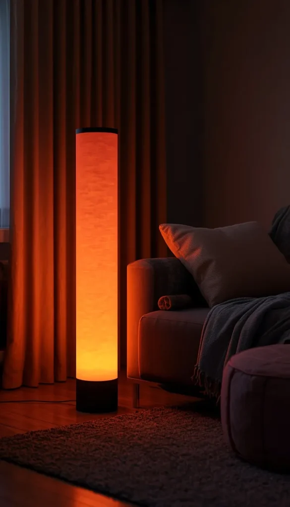 An LED Color Changing Lamp for Movie Nights and Ambiance