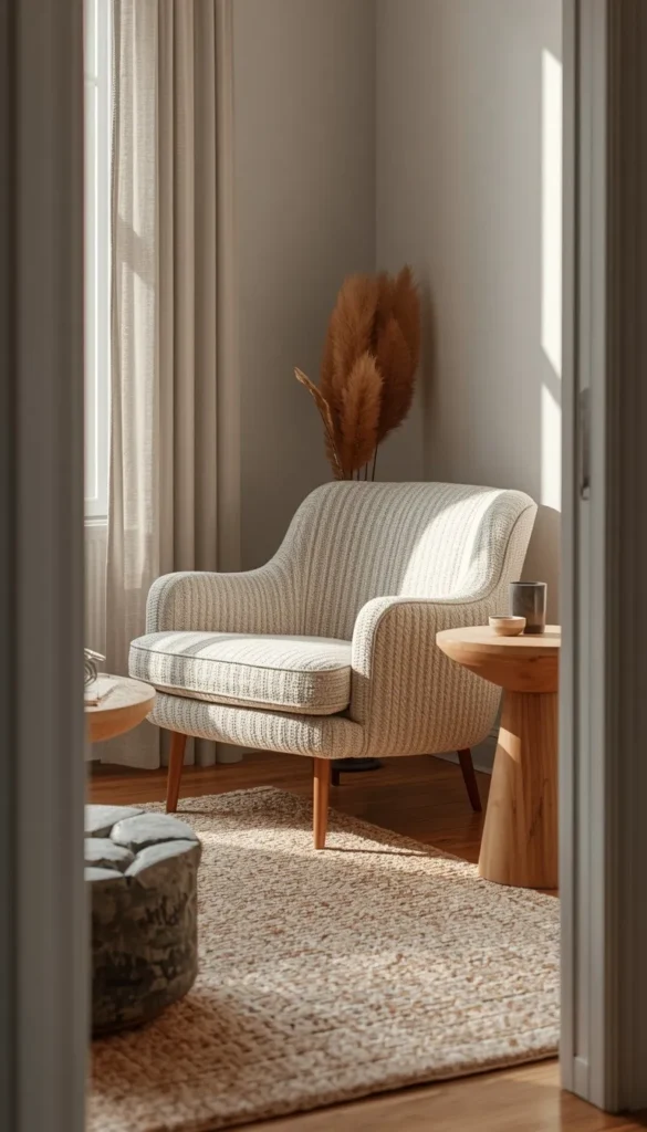 Angle Furniture Into the Corner Instead of Squaring It Off