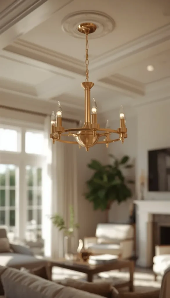 Elevate with Brass or Gold for a Transitional Look