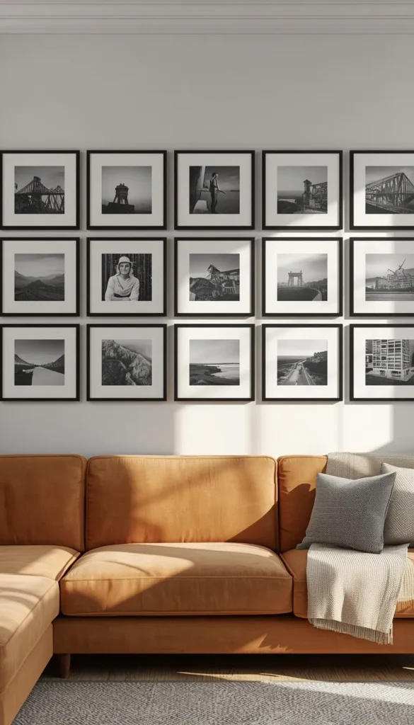 Build a Black and White Photography Wall
