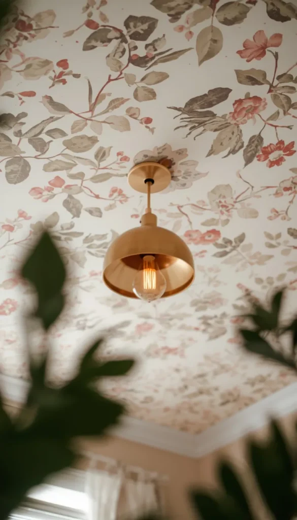 Ceiling Wallpaper for the Fifth Wall Trend