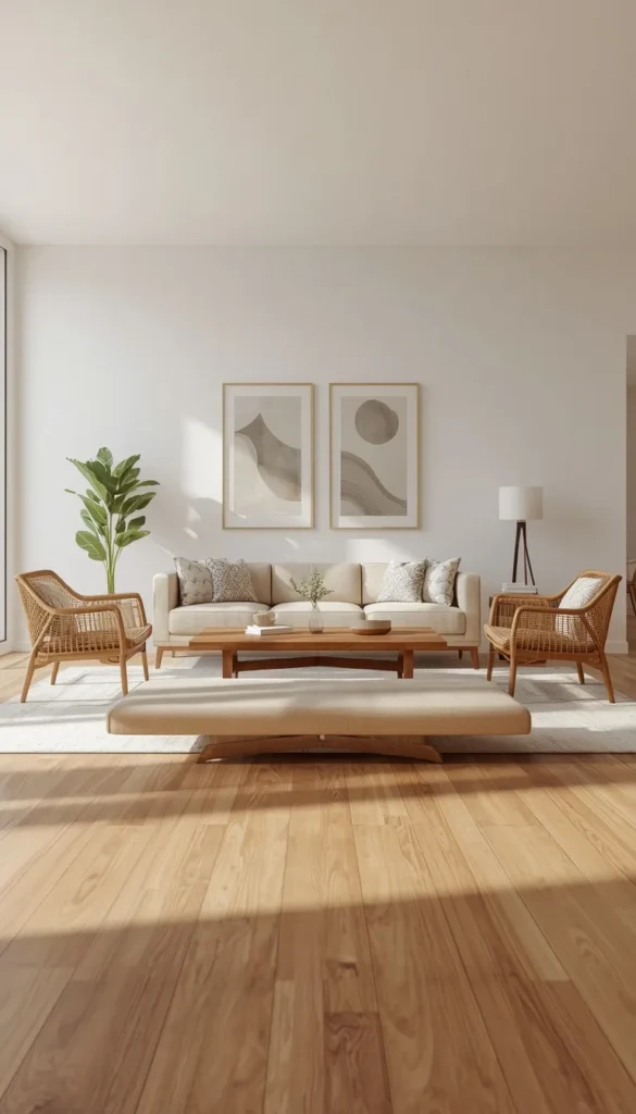 Floating Furniture Layout