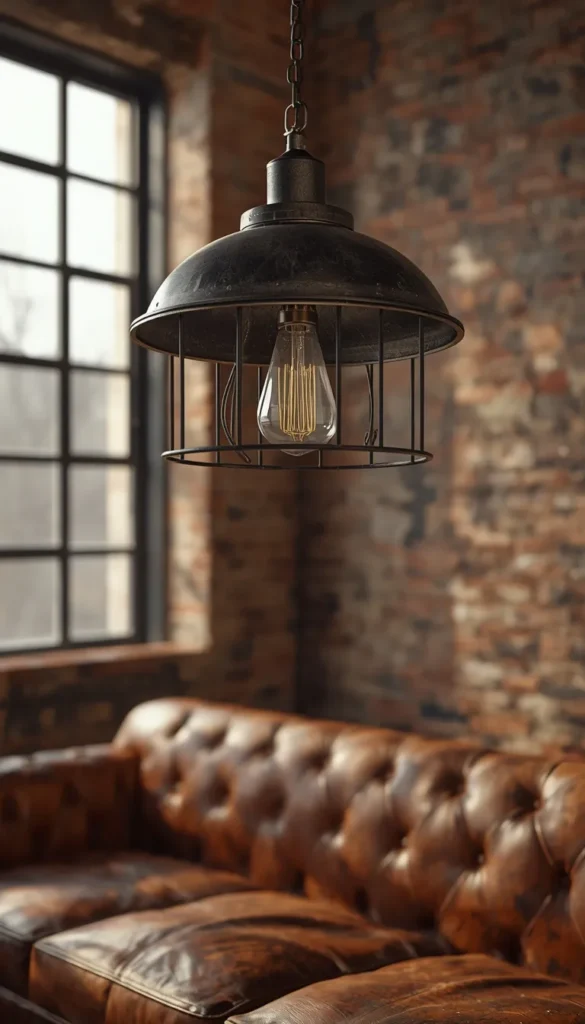 Industrial Metal Pendant