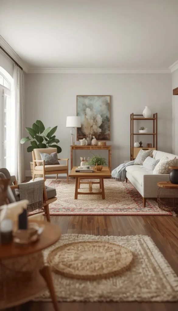 Large Square Living Room Layout Ideas