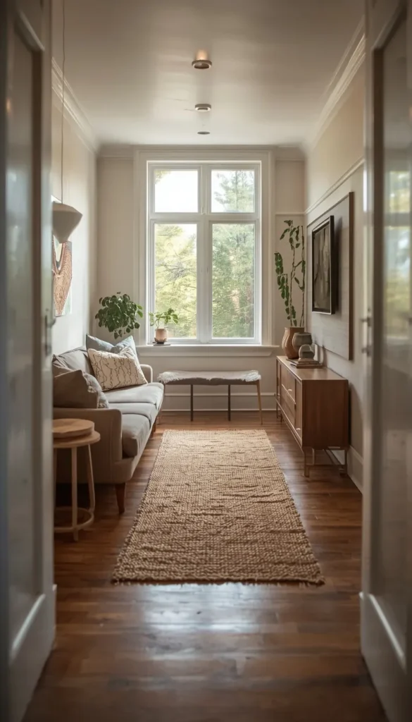 Layout Ideas for a Narrow or Rectangular Small Living Room