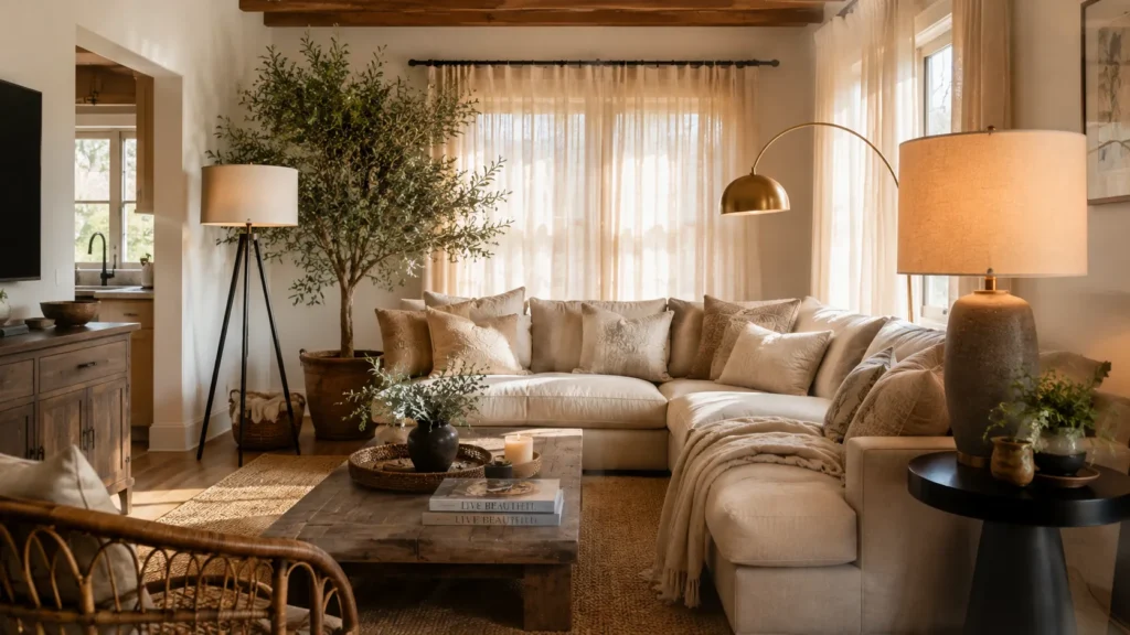 Living Room Floor Lamp Ideas