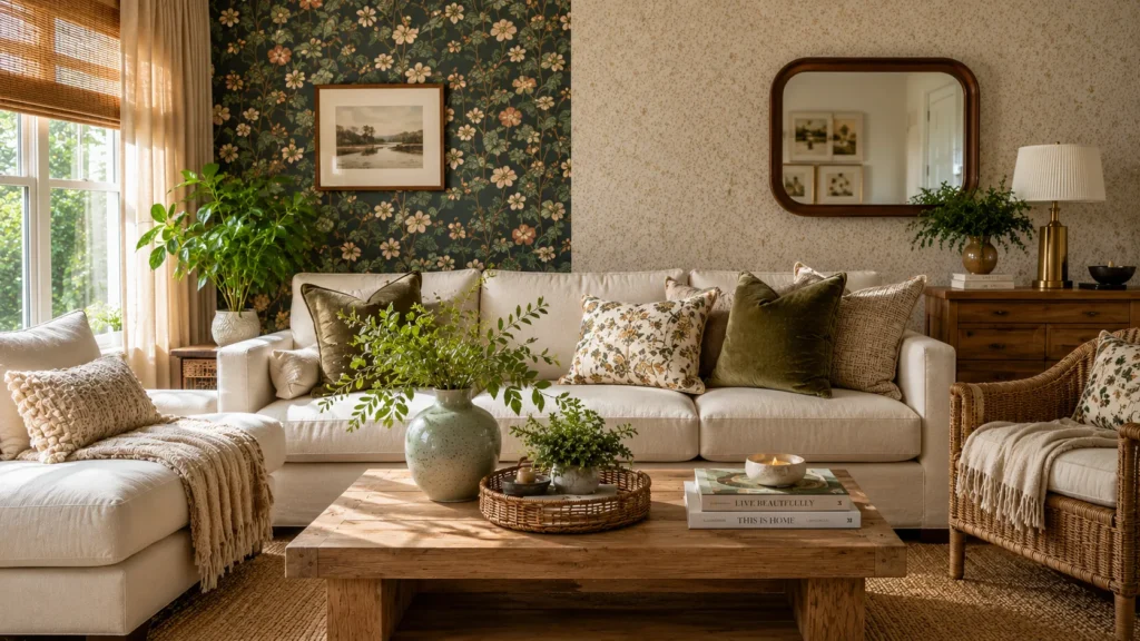 Living Room Wallpaper Ideas