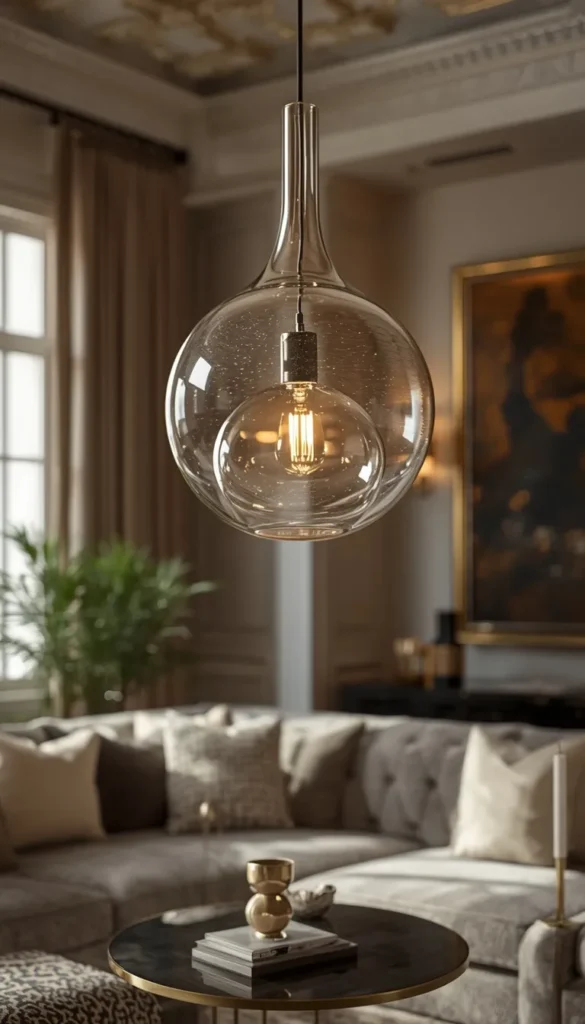 Luxury Designer Statement Pendant