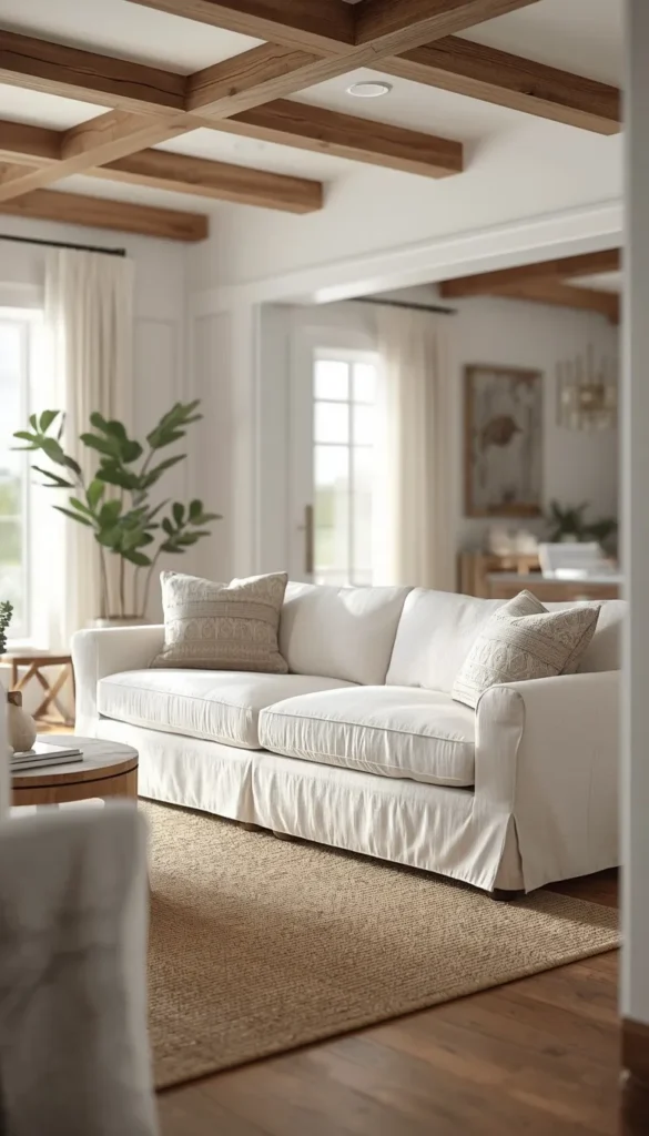 Modern Farmhouse Slipcovered Sofas
