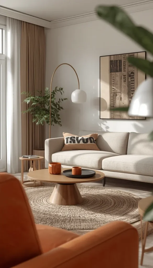 Modern Square Living Room Layout Ideas
