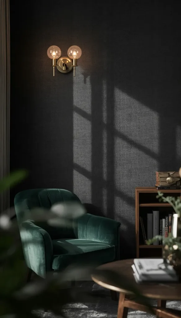 Moody Dark Wallpaper for Rooms That Need Drama