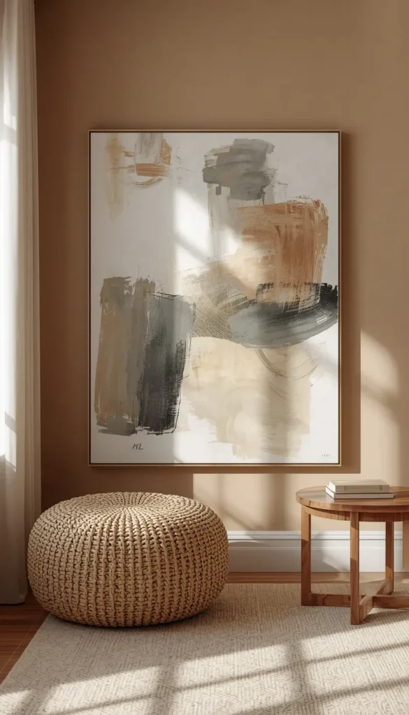 Oversized Art And Single Statement Pieces