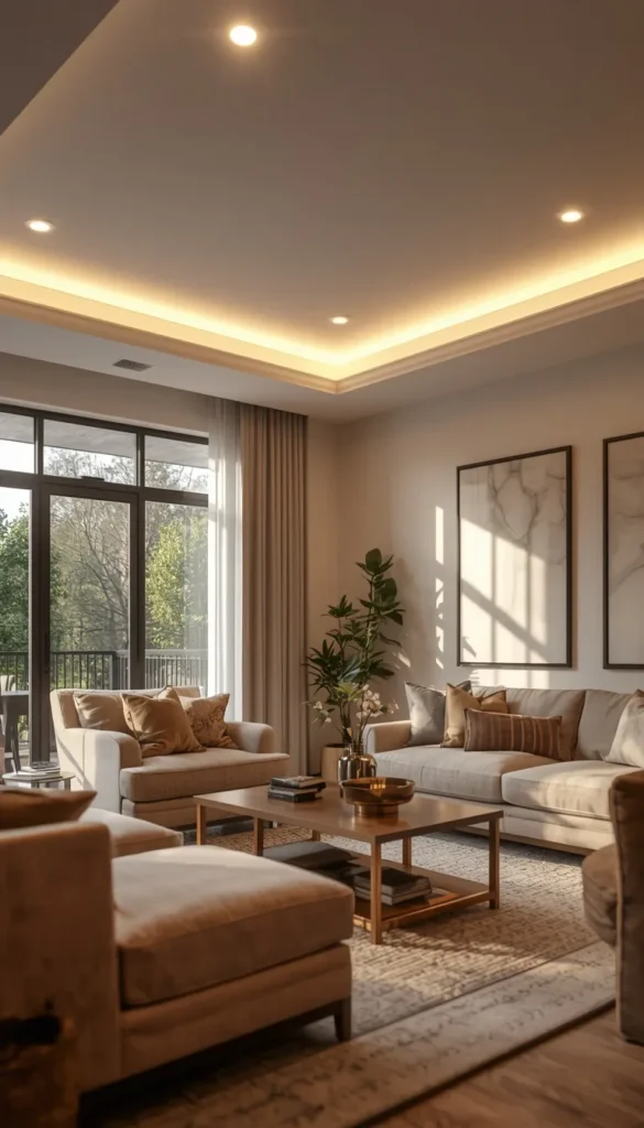Brighten Every Corner with Recessed Plus Perimeter Lighting