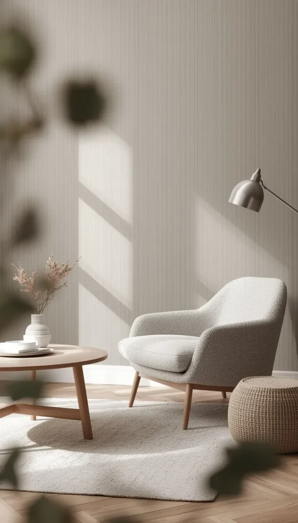 Scandinavian Inspired Minimalist Wallpaper