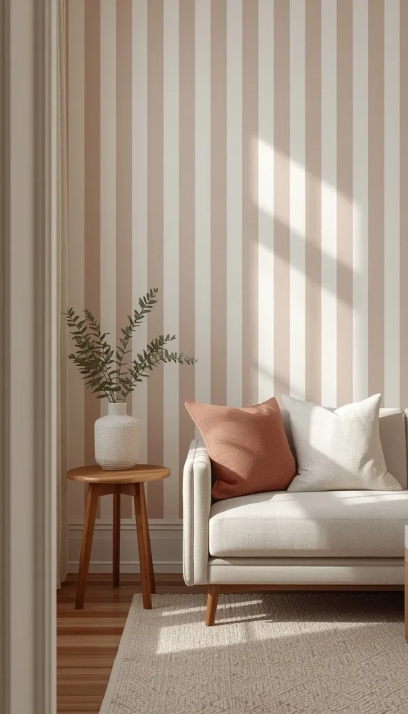 Small Living Room Wallpaper Tricks That Actually Work