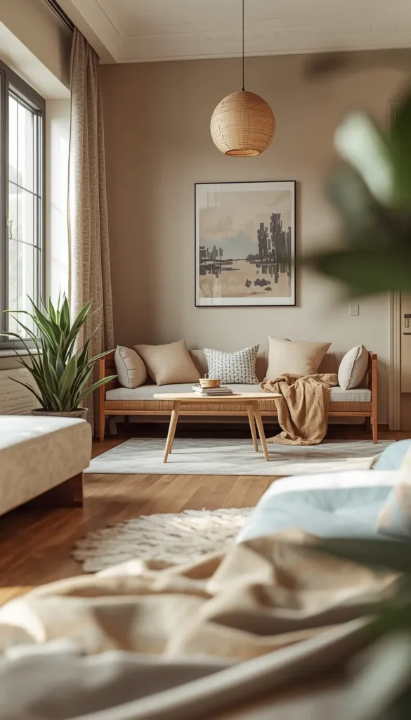 Small Open Concept Apartment Layout