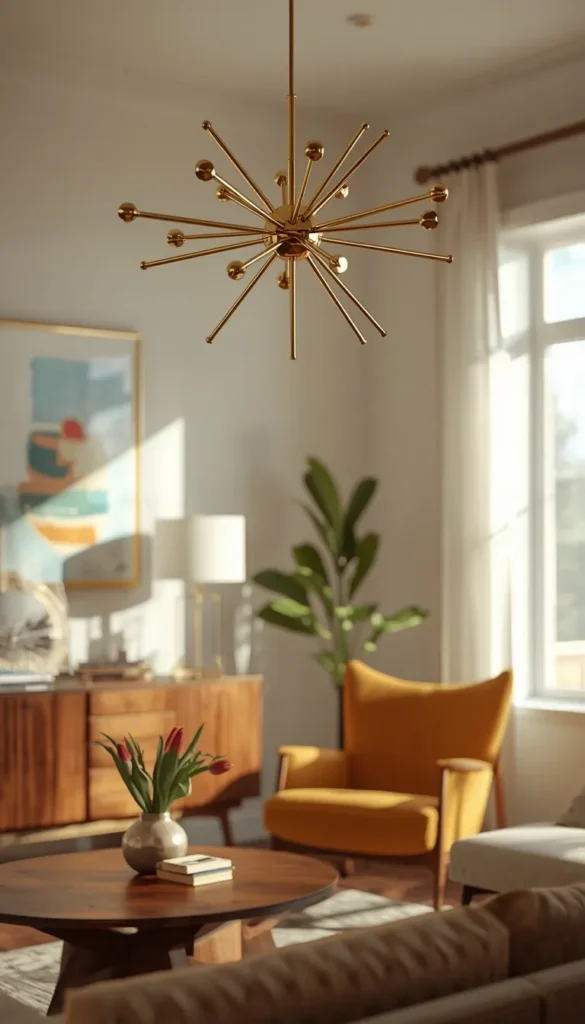 Sputnik Style Mid Century Statement