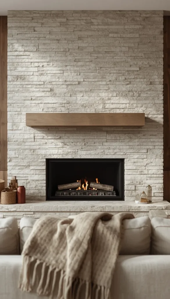 Stone or Brick Accent Wall