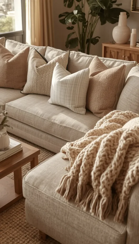 Styling It With Pillows and Throws