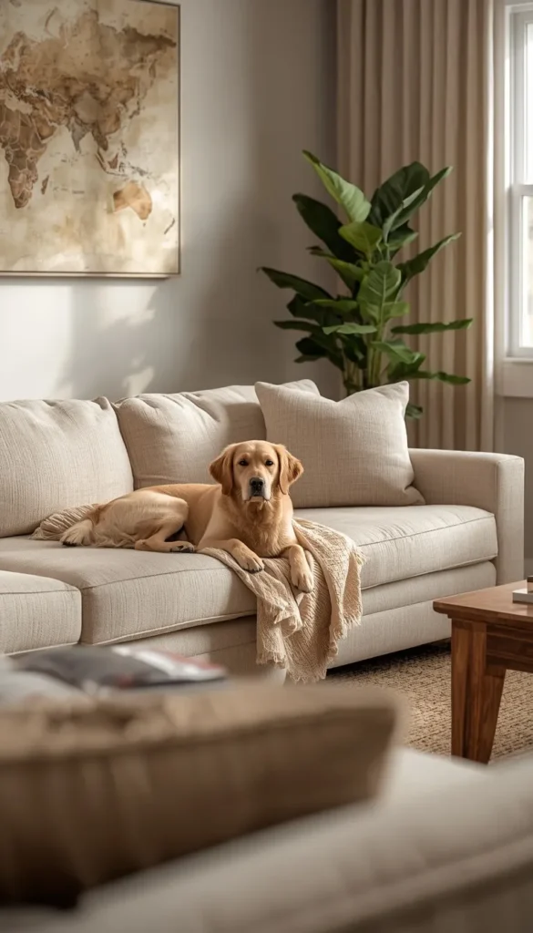 The Maintenance Reality for Beige Living Rooms