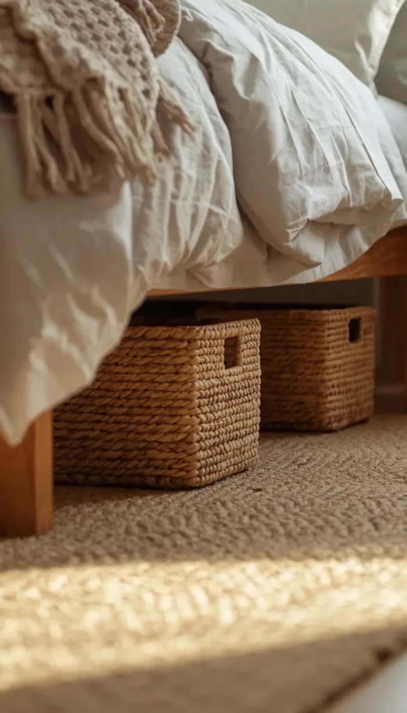 Use the Space Under Your Bed
