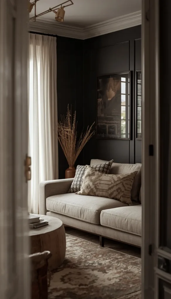 When Dark Paint Actually Makes a Room Feel Bigger